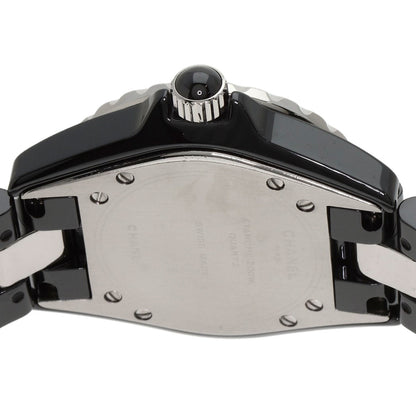 CHANEL J12 1.3" Bezel Bracelet Diamond Watches H1338 Ceramic/CeramicxDiamond Ladies