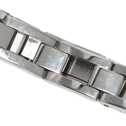 GUCCI Square Face 3P Diamond Watches 110 Stainless Steel/Stainless Steel Ladies
