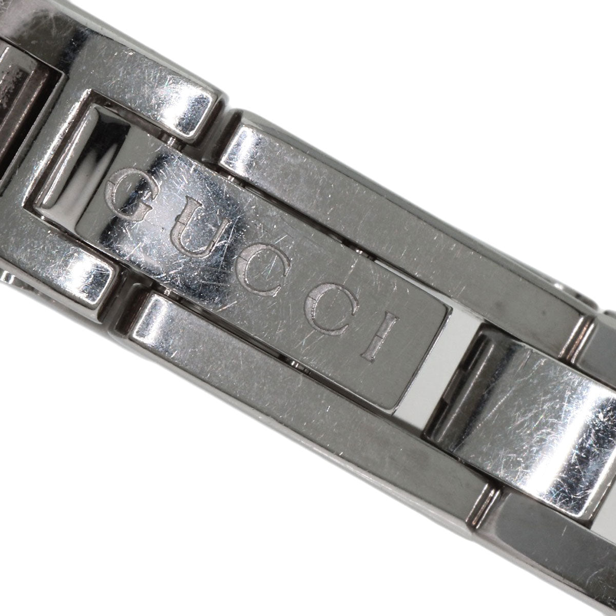 GUCCI Square Face 3P Diamond Watches 110 Stainless Steel/Stainless Steel Ladies