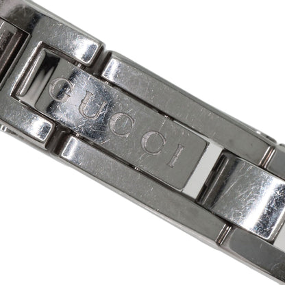 GUCCI Square Face 3P Diamond Watches 110 Stainless Steel/Stainless Steel Ladies