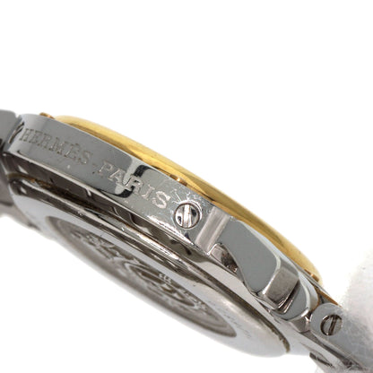 HERMES Clipper Watches CL4.220 Stainless Steel/SSxGP Ladies