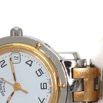 HERMES Clipper Watches CL4.220 Stainless Steel/SSxGP Ladies