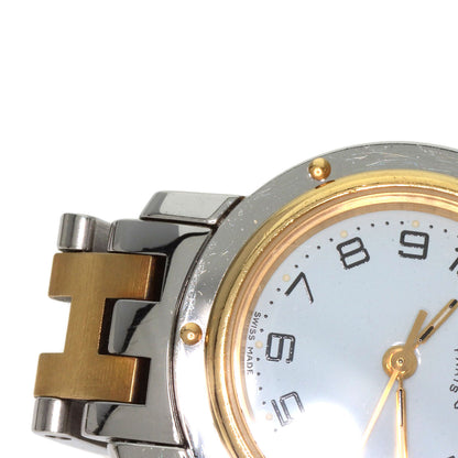 HERMES Clipper Watches CL4.220 Stainless Steel/SSxGP Ladies