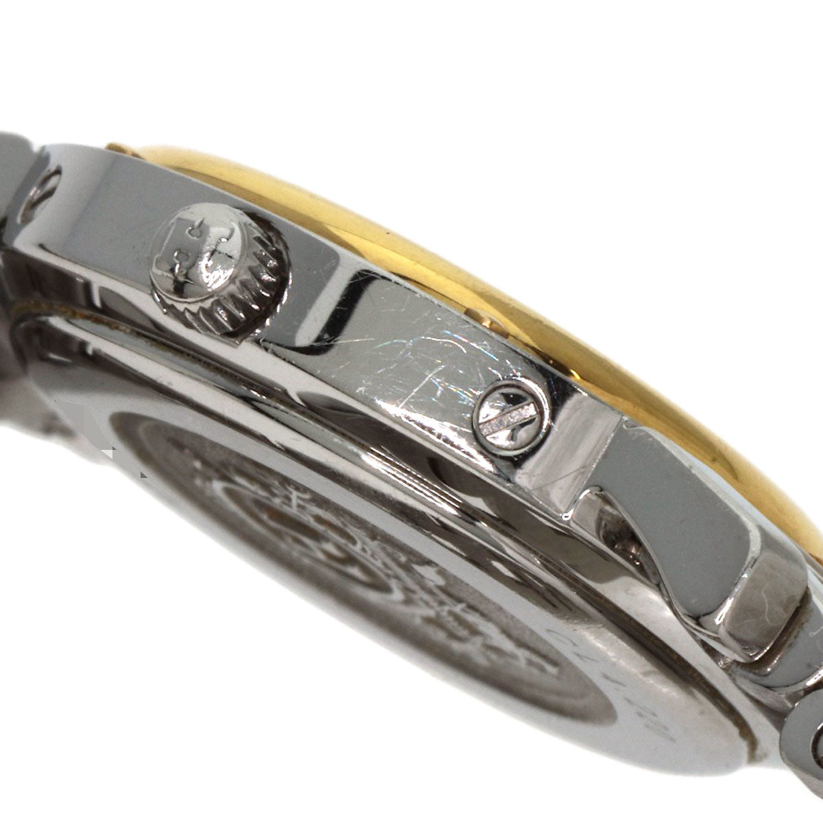 HERMES Clipper Watches CL4.220 Stainless Steel/SSxGP Ladies