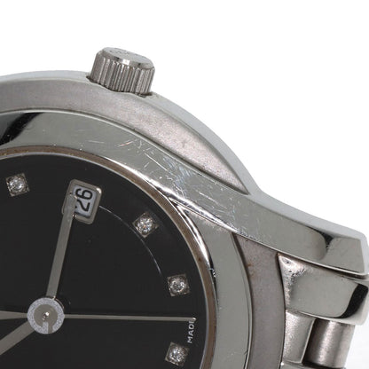 GUCCI 11P Diamond Watches 5500L Stainless Steel/Stainless Steel Ladies