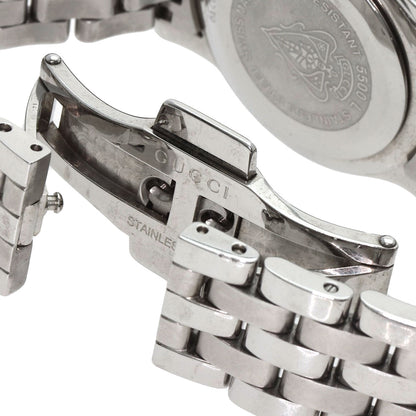 GUCCI 11P Diamond Watches 5500L Stainless Steel/Stainless Steel Ladies