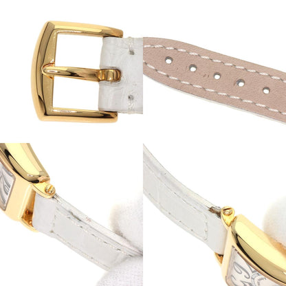 FRANCK MULLER Long Island Watches 802QZ K18 Yellow Gold/Leather Ladies