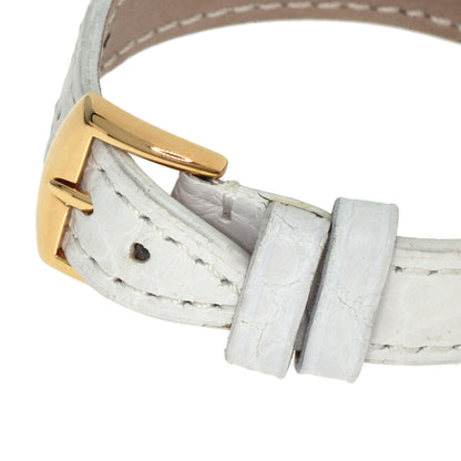 FRANCK MULLER Long Island Watches 802QZ K18 Yellow Gold/Leather Ladies