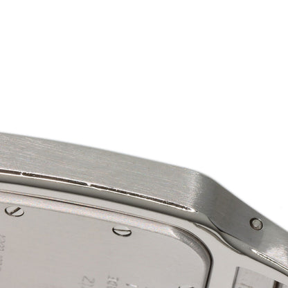 CARTIER Santos Galve LM old belt Watches W20018D6 Stainless Steel/Stainless Steel mens