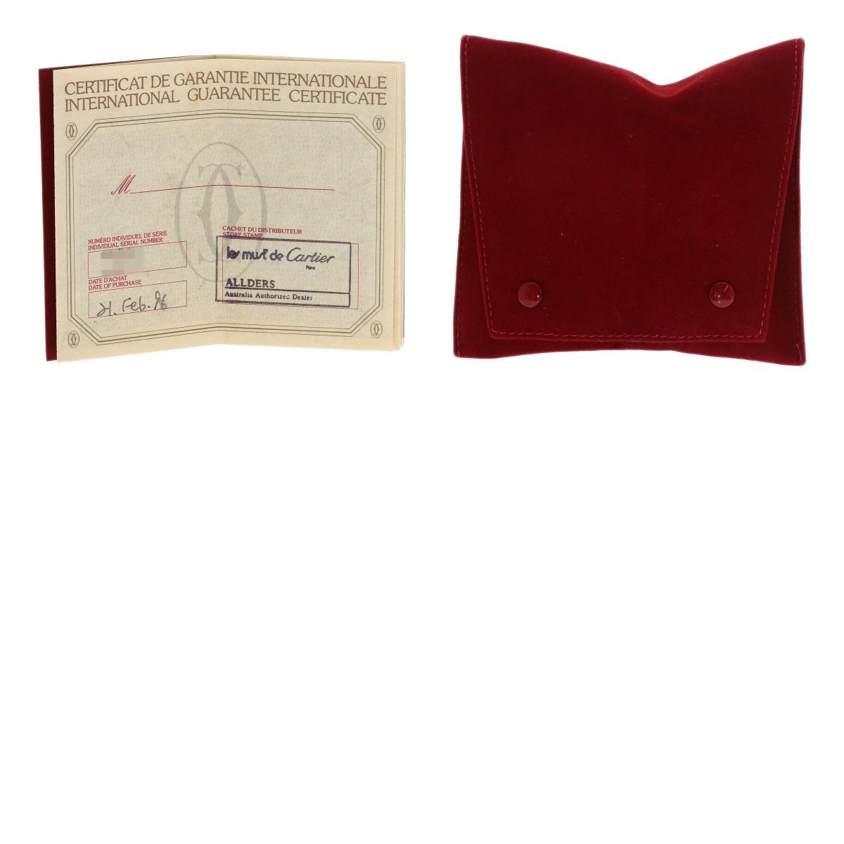 CARTIER Santos Galve LM old belt Watches W20018D6 Stainless Steel/Stainless Steel mens