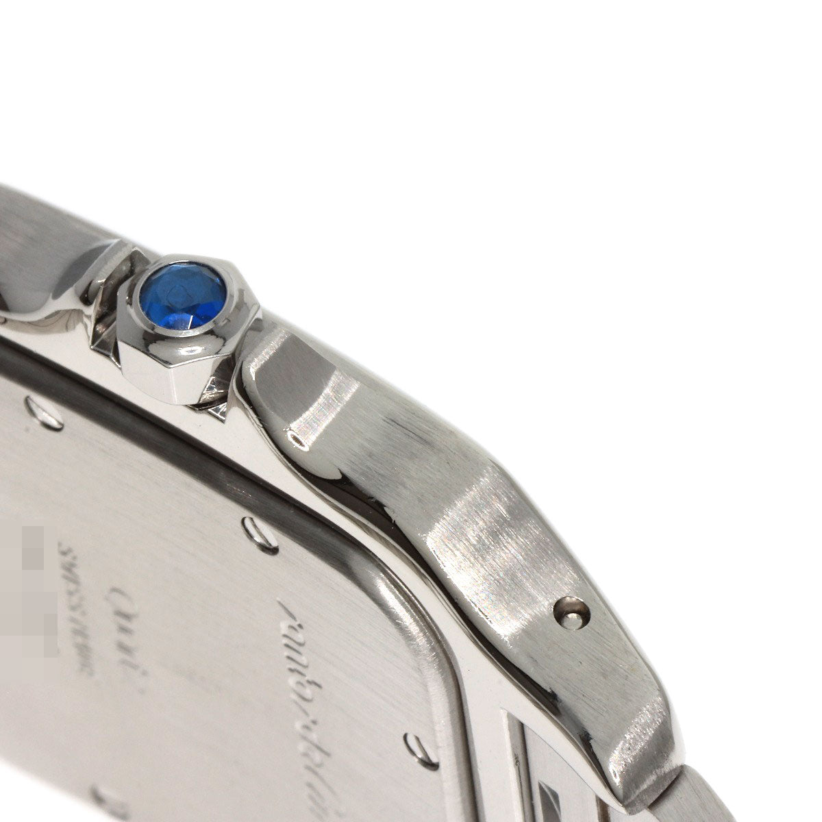 CARTIER Santos Galve LM old belt Watches W20018D6 Stainless Steel/Stainless Steel mens