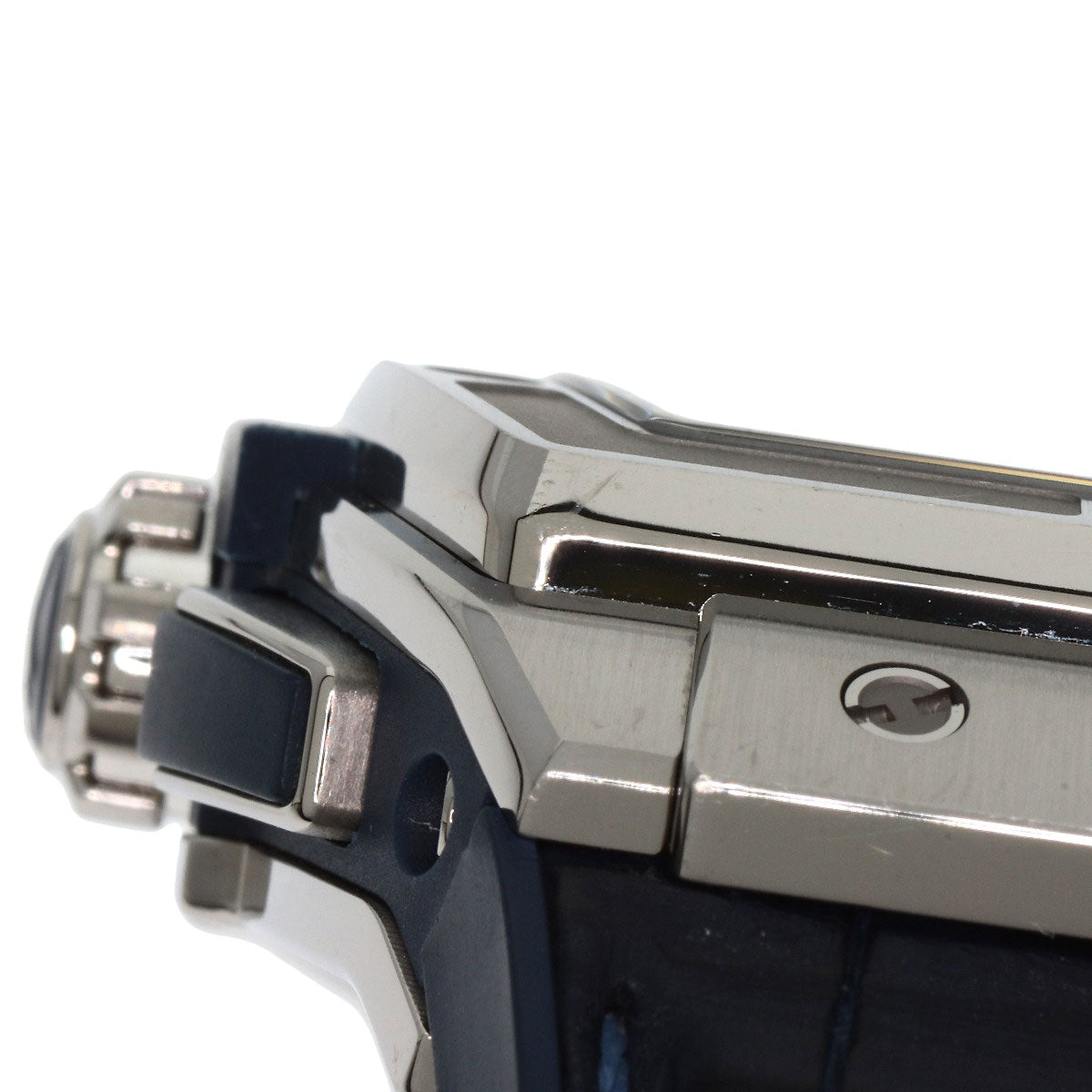 HUBLOT Spirit of Big Bang Watches 641.NX.7170.LR Stainless Steel/Leather x rubber mens