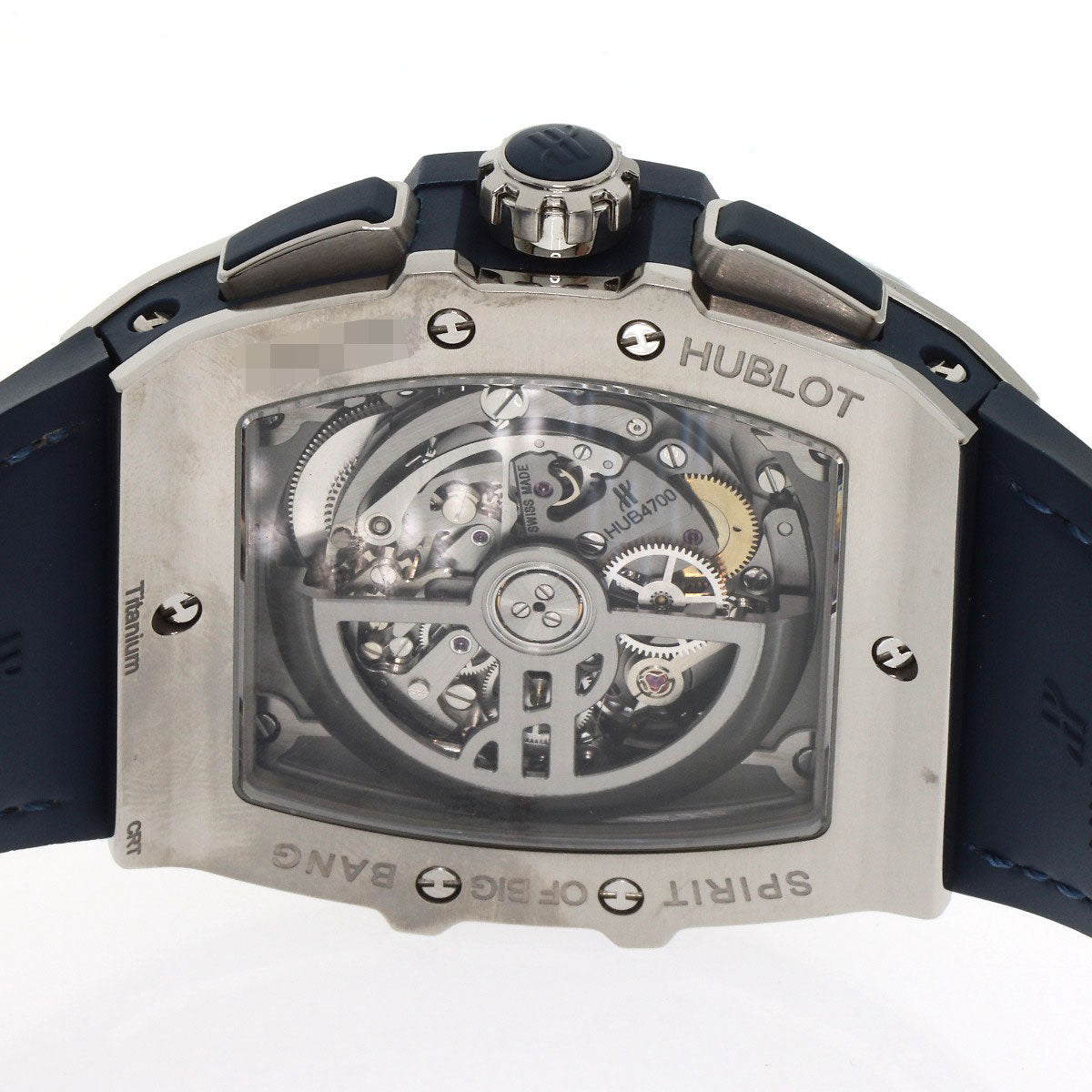 HUBLOT Spirit of Big Bang Watches 641.NX.7170.LR Stainless Steel/Leather x rubber mens