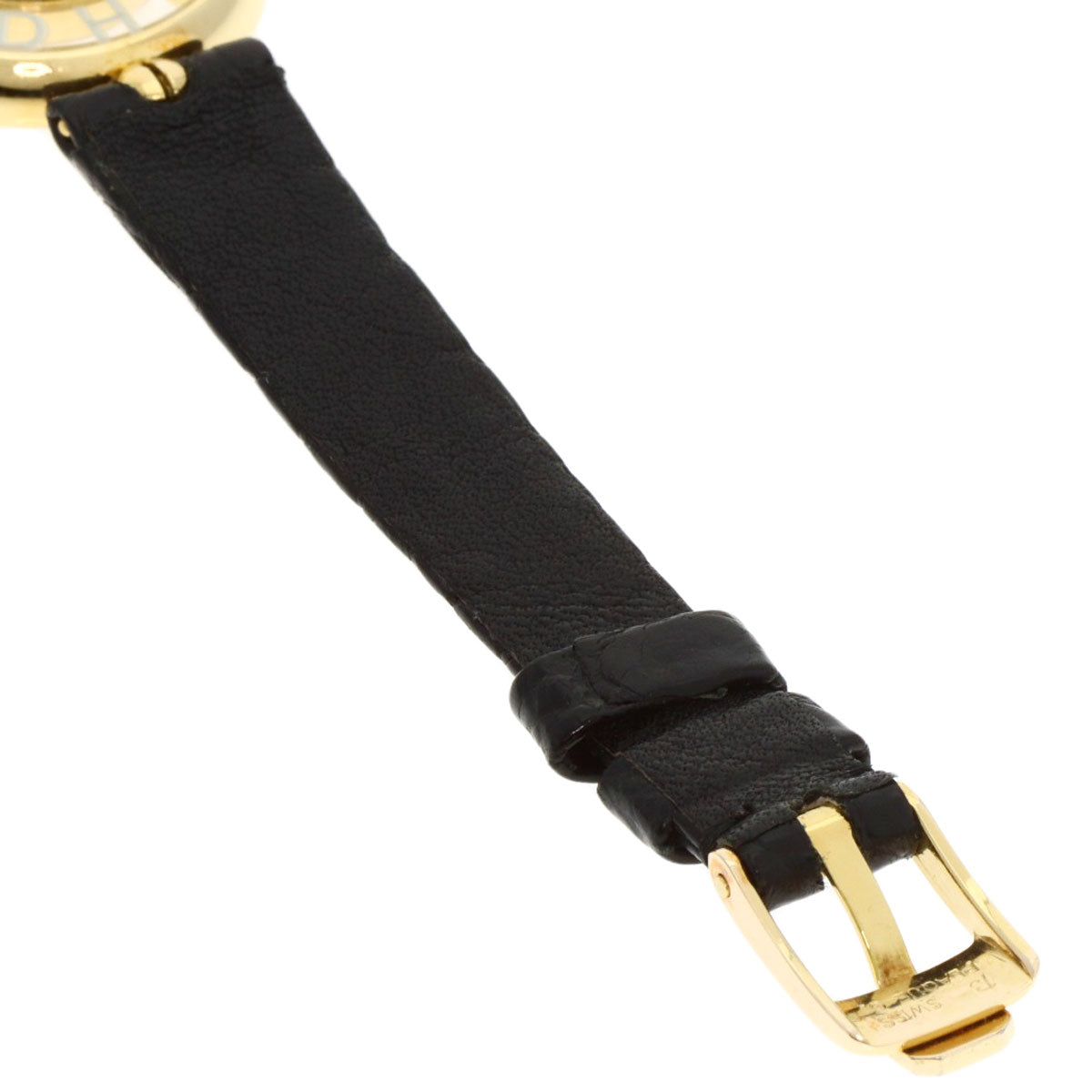 Chopard Happy diamond Watches 20/3926/12 K18 Yellow Gold/Leather Ladies