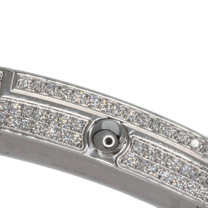 TIFFANY&Co. Cocktail Watch Full Diamond Watches  K18 White Gold/Leather Ladies