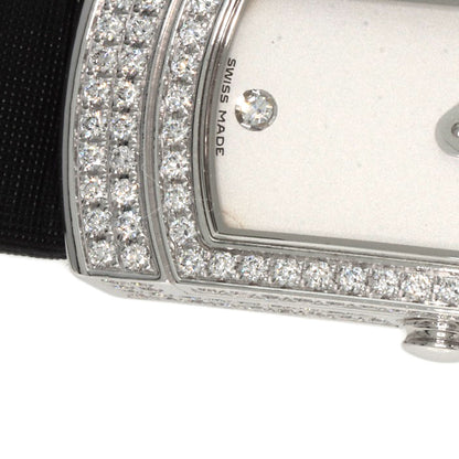 TIFFANY&Co. Cocktail Watch Full Diamond Watches  K18 White Gold/Leather Ladies