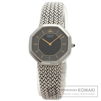 SEIKO CREDOR Watches 8420-5660 Stainless Steel/Stainless Steel Ladies
