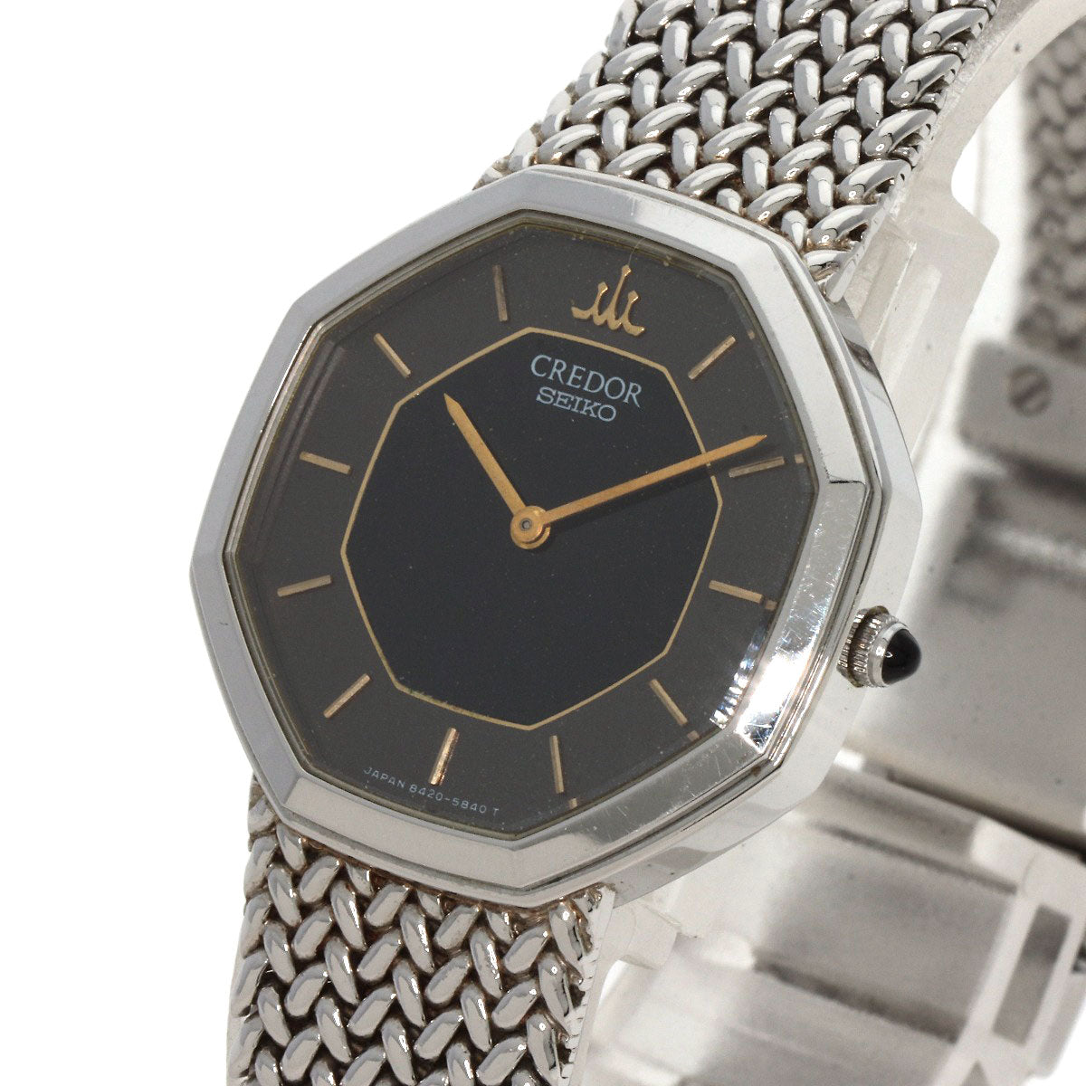 SEIKO CREDOR Watches 8420-5660 Stainless Steel/Stainless Steel Ladies
