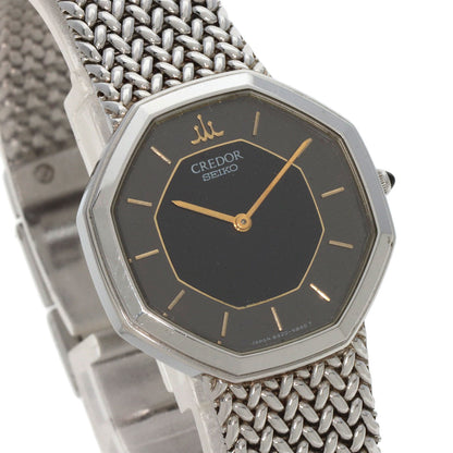 SEIKO CREDOR Watches 8420-5660 Stainless Steel/Stainless Steel Ladies
