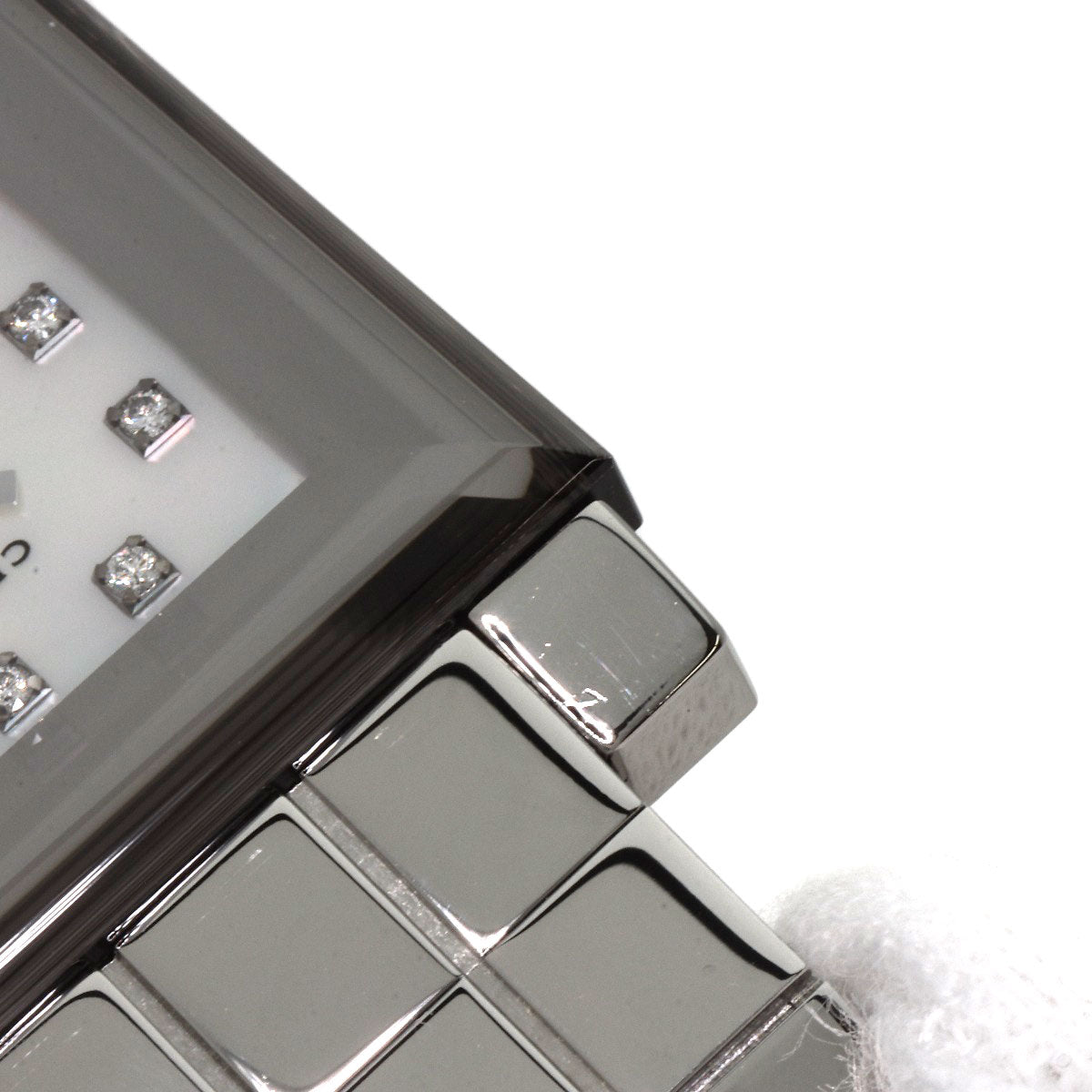 CENTURY Time Gem 10P Diamond Watches Stainless Steel/Stainless Steel mens