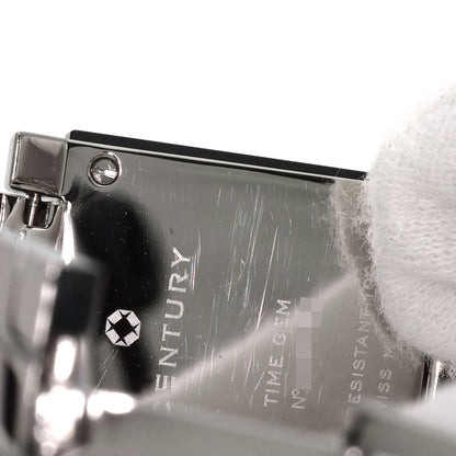 CENTURY Time Gem 10P Diamond Watches Stainless Steel/Stainless Steel mens