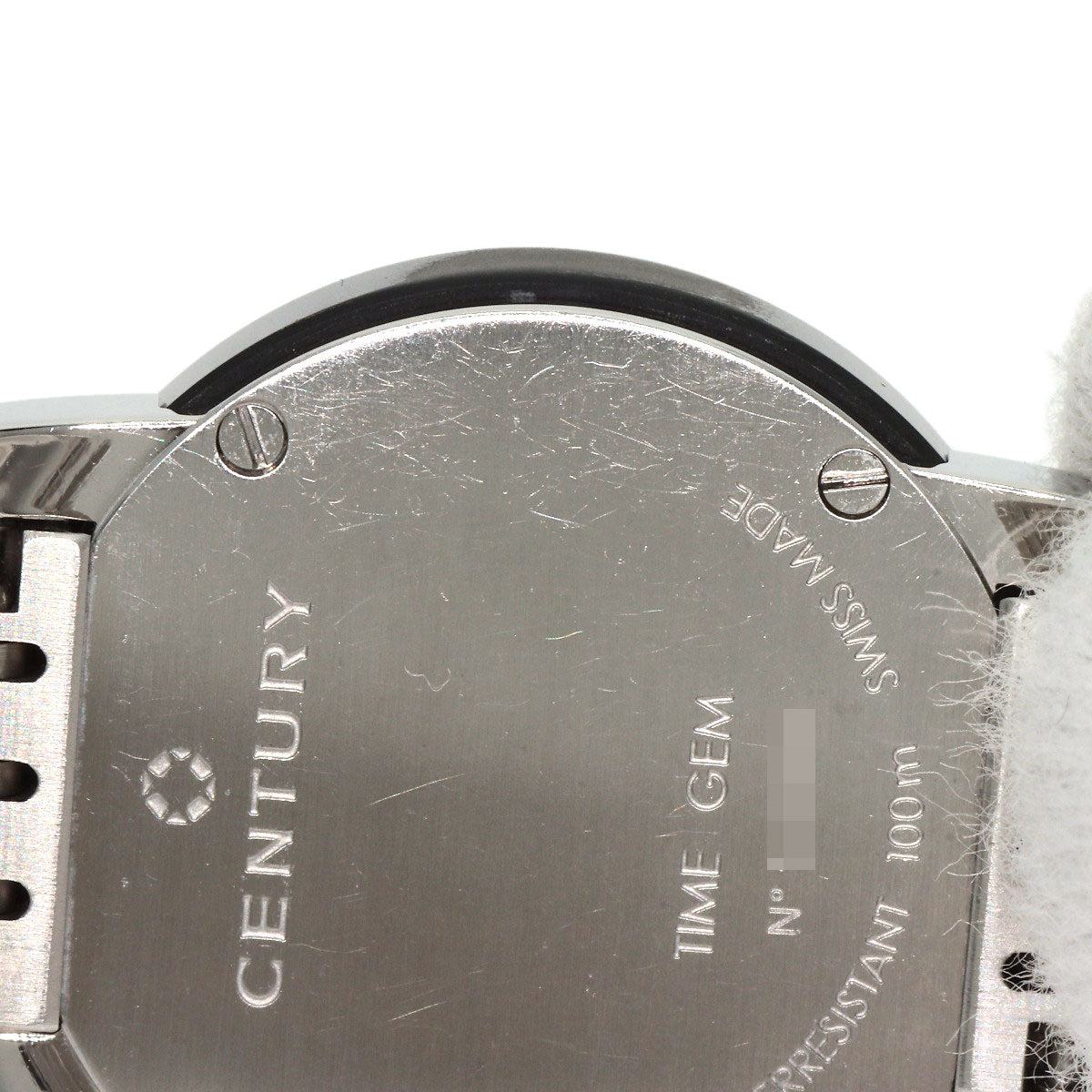 CENTURY Elegance Watches 648.7.S.N5B.12.SF Stainless Steel/Stainless Steel Ladies