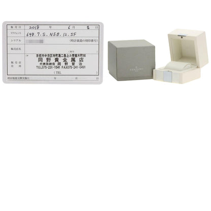 CENTURY Elegance Watches 648.7.S.N5B.12.SF Stainless Steel/Stainless Steel Ladies