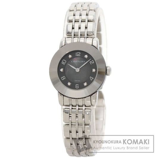 CENTURY Elegance Watches 648.7.S.N5B.12.SF Stainless Steel/Stainless Steel Ladies