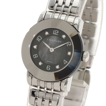 CENTURY Elegance Watches 648.7.S.N5B.12.SF Stainless Steel/Stainless Steel Ladies