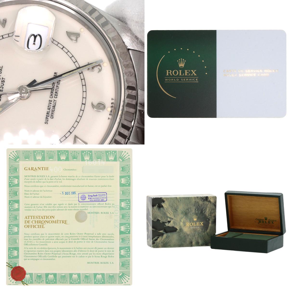 ROLEX Datejust Arabia Stella Boiler Gauge No. 83 Watches 16014 Stainless Steel/Stainless Steel mens