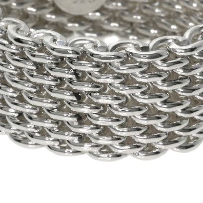 TIFFANY&Co.   Somerset mesh Ring  Silver Ladies [Used]