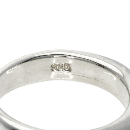 TIFFANY&Co. Heart Rock Charm Ring Silver 18K Yellow GoldLadies [Used]