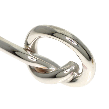 TIFFANY&Co. Love knot bangle Bracelet Silver 18K Yellow GoldLadies [Used]