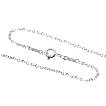 TIFFANY&Co. Open heart Necklace Silver Ladies [Used]