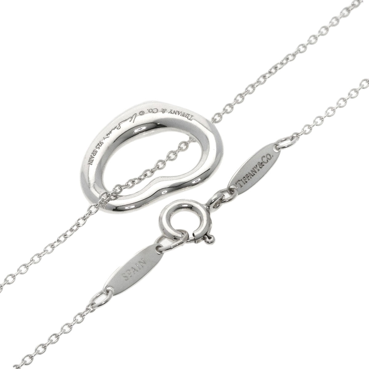 TIFFANY&Co. Open heart Necklace Silver Ladies [Used]