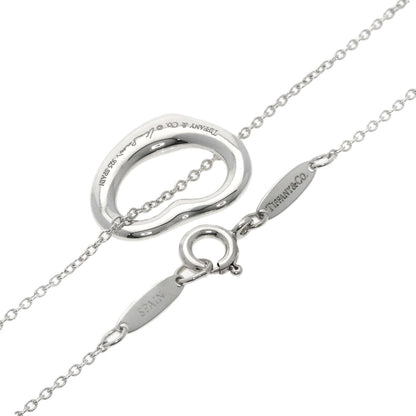 TIFFANY&Co. Open heart Necklace Silver Ladies [Used]