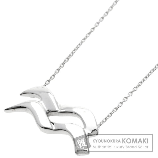 TIFFANY&Co. Paloma Picasso Aquarius Necklace Silver Ladies [Used]