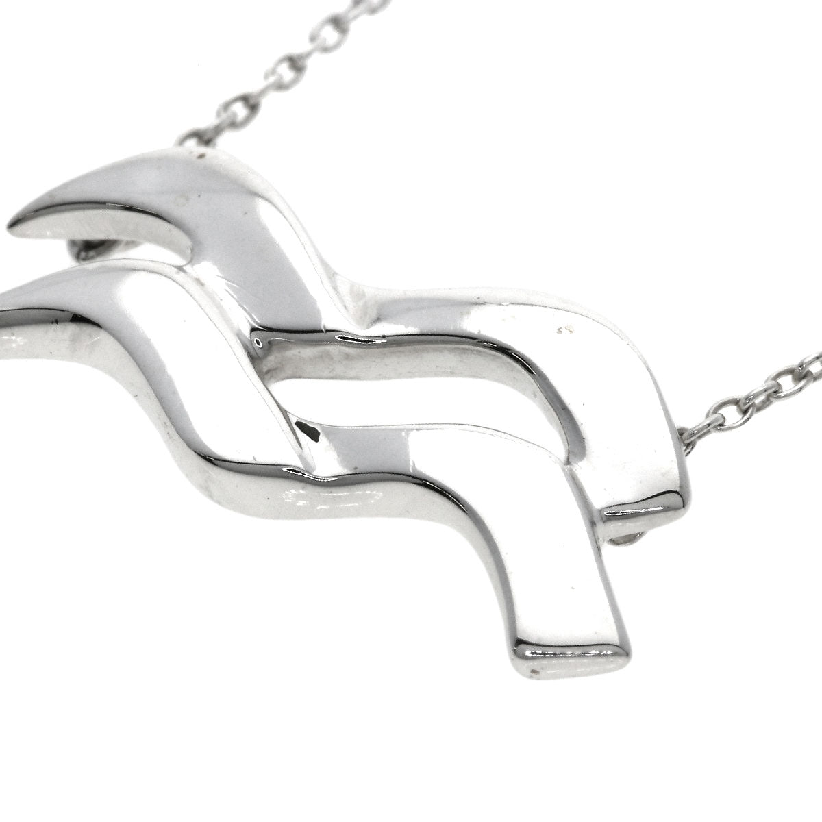 TIFFANY&Co. Paloma Picasso Aquarius Necklace Silver Ladies [Used]