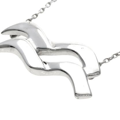TIFFANY&Co. Paloma Picasso Aquarius Necklace Silver Ladies [Used]
