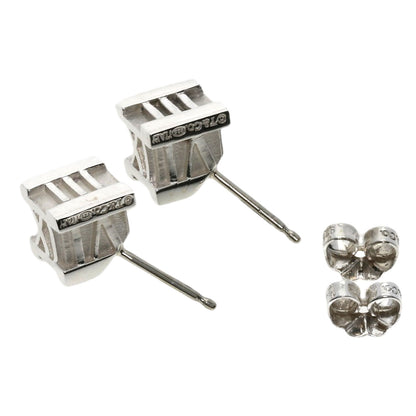 TIFFANY&Co.   Atlas cube earring  Silver Ladies [Used]