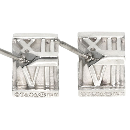 TIFFANY&Co.   Atlas cube earring  Silver Ladies [Used]