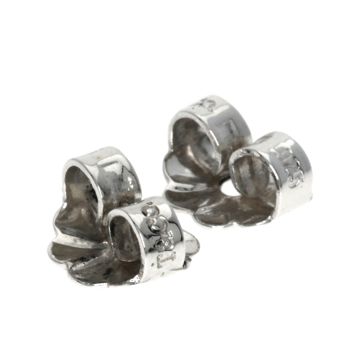 TIFFANY&Co.   Atlas cube earring  Silver Ladies [Used]