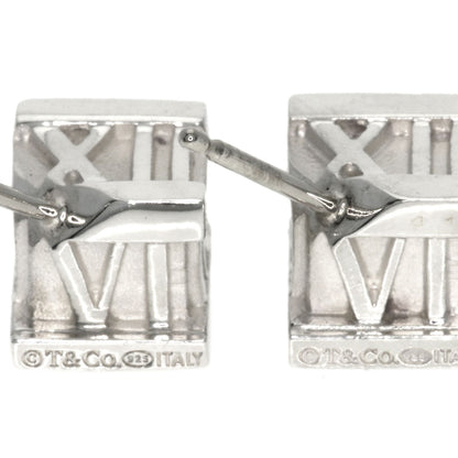 TIFFANY&Co.   Atlas cube earring  Silver Ladies [Used]