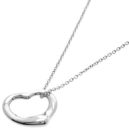 TIFFANY&Co.   Open heart Necklace  Silver Ladies [Used]