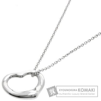 TIFFANY&Co.   Open heart Necklace  Silver Ladies [Used]