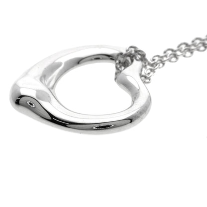 TIFFANY&Co.   Open heart Necklace  Silver Ladies [Used]