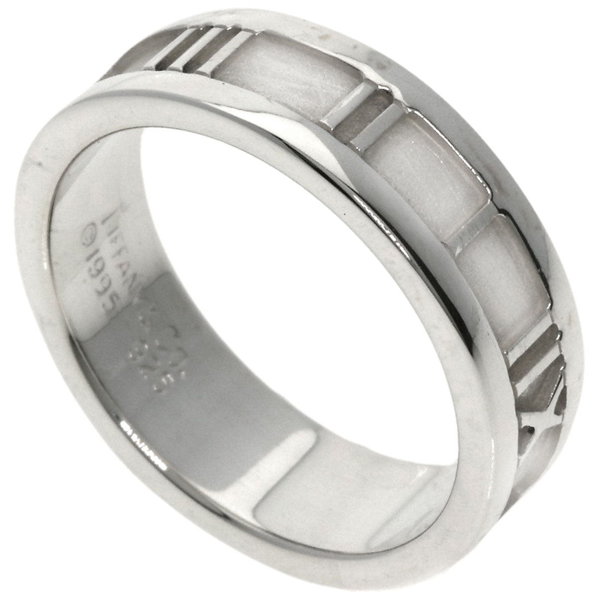 TIFFANY&Co. Atlas Ring Silver Ladies [Used]