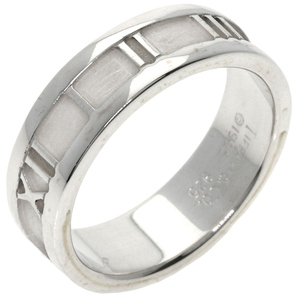 TIFFANY&Co. Atlas Ring Silver Ladies [Used]