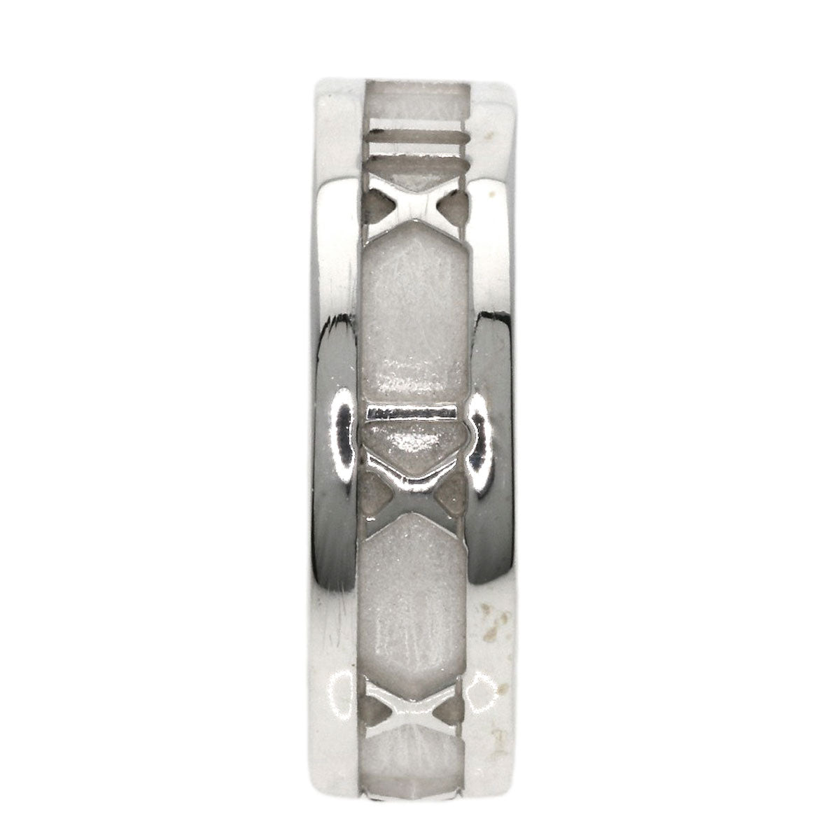 TIFFANY&Co. Atlas Ring Silver Ladies [Used]