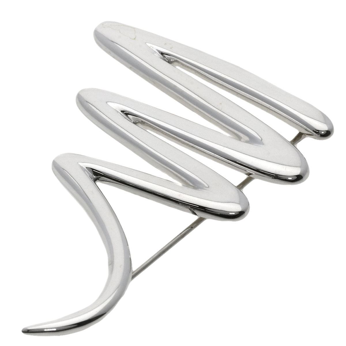 TIFFANY&Co. Scribble Brooch Silver Ladies [Used]
